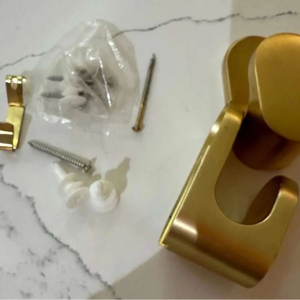 Source Unknown Gold Closet Accessories Set
